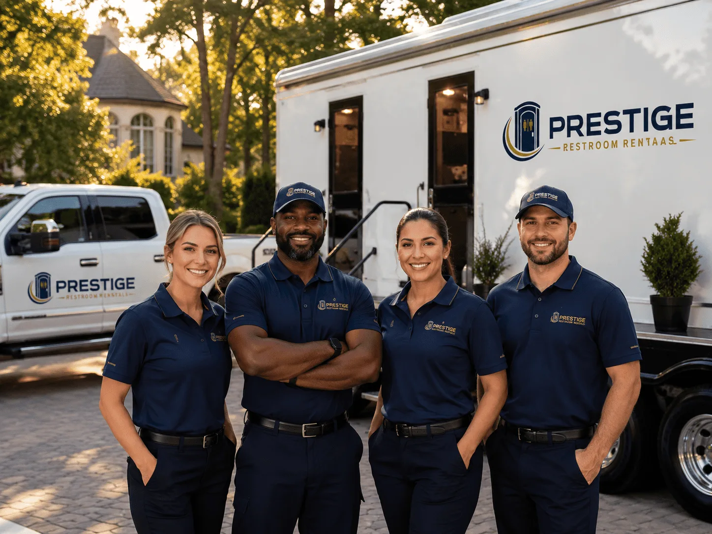 Trusted Luxury Portable Restrooms company in Panama, IL